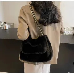 ファーバッグ ショルダーバッグ レディースバッグ