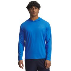 언더아머 맨즈 아우터 파커·스웨트 Under Armour Mens Vanish Energy Hoodie Blu AtlantisBlu At