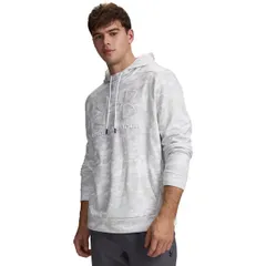 アンダーアーマー メンズ アウター パーカー・スウェット フリース Under Armour Mens Armour Fleece Camo Embossed Hoodie White ホワイト