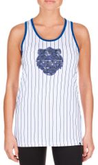 뉴엘라 여성 탑스 탱크탑 New Era Womens Detroitigers Blue Game Day Tank Top 블루