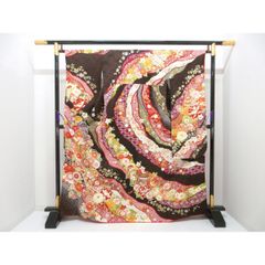 舞妓 半襟 半衿 芸妓 芸者 花街 レア コレクション 総刺繍 手刺繍 赤 