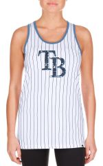 뉴엘라 여성 탑스 탱크탑 New Era Womens Tampa Bay Rays Blue Game Day Tank Top 블루