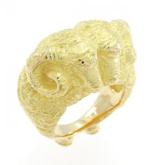 6面ダブル 喜平 リング 指輪 ゴールド 17号 | Mercari