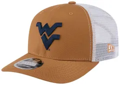 ニューエラ レディース アクセサリー 帽子 New Eradult West Virginia Mountaineers Brown EG Trucker 9Seventy Adjustable StretchSnap Hat NoColor ブラウン