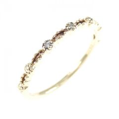 AHKAH イマジンリング K18 0.05ct 13号 - メルカリ