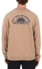 ハーレー メンズ アウター パーカー・スウェット シャツ Hurley Mensunshine Slub Crew Sweatshirt Bristleconeのサムネイル