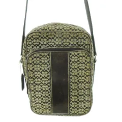 コーチ COACH ショルダーバッグ キャンバス レザー 革 シグネチャー ロゴ型押し グレー 4274 /CK16 ■GY18