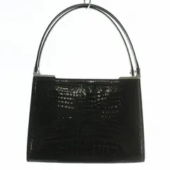 未使用 ノンブランド クロコダイル 二つ折り 財布 艶 綺麗【no brand 
