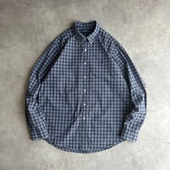 未使用級】BLACK FLEECE リネン100% 長袖 シャツ ブルー 米国 - メルカリ