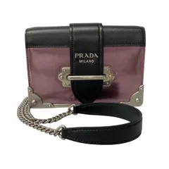 PRADA(プラダ) ショルダーバッグ カイエ パープル×黒×シルバー チェーンショルダー レザー 2026年最新】プラダ Prada カイエの人気アイテム - メルカリ