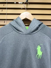 POLO RALPH LAUREN ポロラルフローレン 弱起毛フード付きTシャツ Lサイズ