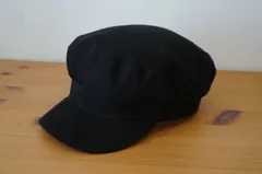 AZUL by Moussy　男女兼用　キャスケット　サイズ５７・５cm　黒色帽子　キャップ　帽子　[[3.3.]]