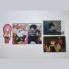 まとめ売り) 鬼滅の刃 甘露寺 蜜璃 伊黒 小芭内 ウエハースカード10탄 Collecting