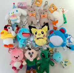 個別/まとめ売り) ぬいぐるみガチャ ミニキーホルダー ぬいぐるみ 出品 小型 ポケットモンスター サンリオ クレヨンしんちゃん