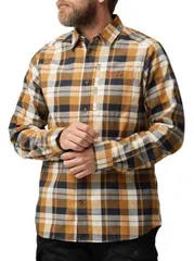 フェールラーベン メンズ トップス シャツ Fjallraven Mensingi Heavy Flannel Shirt Chalk WhiteDark Navy ホワイトのサムネイル