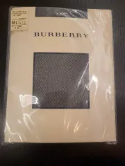 バーバリー メッシュ ストッキング M-L ブラック 新品