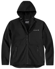 カーハート メンズ アウター ジャケット・ブルゾン フーデッドジャケット Carhartt Mensun Defender Hooded Jacket Black ブラック