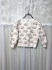 (キッズ)ザラ 花柄 スウェット 110