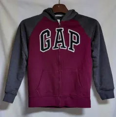キッズ GAP 起毛 フードジップアップ 140 (10-11Y)
