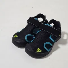アディダス キッズ サンダル ブラック/ブルー 180