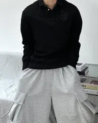 ポロラルフローレン ブラック pk S