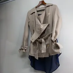 ベージュ色 レディース トレンチコート 115 サイズ 春秋 58642