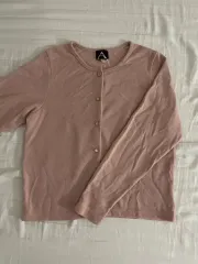 ピンク カーディガン ニット ライトピンク ザラ ミシャ サテン オンアンドオン エイトセカンズ ゲス リーバイス