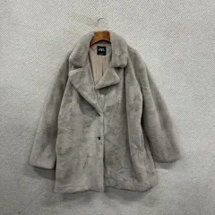 ザラ ZARA カジュアル フェイクファー ハーフ コート S A04820
