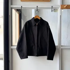 コモリ モールスキン ジップ ショートジャケット 2