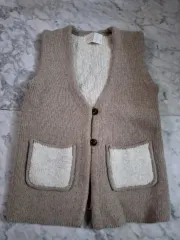 Eureks ニット ベスト ベスト ブラウン(F)