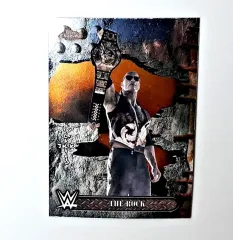 WWE トップス クロム カクタス・ジャック 'ザ・ロック' ドウェイン・ジョンソン