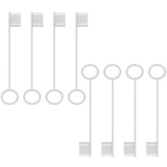 【人気商品】半透明 保護カバー 端子保護キャップ 防錆 防湿 防塵 キャップ 8個入 コネクタカバー ケーブル C USB USB リード付 ソフト シリコン製 脱落防止 保護カバーキャップ Type-C(オス)用