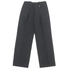 極美品□FENDI フェンディ 2023年製 FB0895 FFロゴ ズッカ シルバー金具 テーパードパンツ イージーパンツ ブラック 48 イタリア製 正規品 メンズのサムネイル