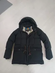 EDDIE BAUER(エディー・バウアー) カラコラム WHO ダウンジャケット ブラック Sサイズ