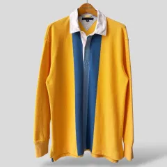 (L)トミーヒルフィガー ピケポロ 長袖Tシャツ