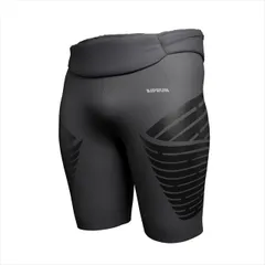 【新品】KIPRUN(キプラン) ランニング ハーフタイツ ハーフパンツ SHORT TIGHT RUN 900 M ULTRA RHEON 8927689 メンズ BLACK ショートタイツ ラン 900 ウルトラ コンプレッション 着圧 トレイルランニング