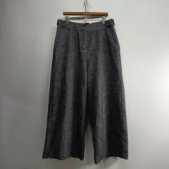 ヘリンボーン ワイド パンツ 28 サイズ 冬 59014