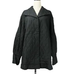 美品 22AW JIL SANDER ジルサンダー キルティングコート J03AM0001 サイズ32 ブラック レディース 古着 中古 USEDのサムネイル