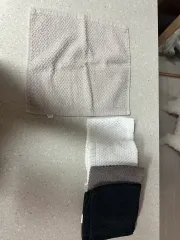 カラー ふきん タオル セット （グレー/ホワイト/ブラック） 5 腸