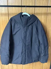 XL) ユニクロ U パフテックパーカ ダークブラウン -