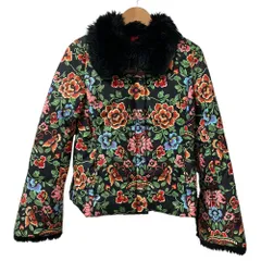 美品 00’S VIVIENNE TAM ヴィヴィアンタム フラワープリント ダウンジャケット サイズ0 マルチカラー レディース 古着 中古 USEDのサムネイル