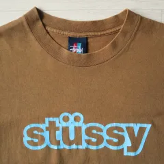 Made in U S A ヴィンテージ 90s STUSSY ステューシー プリンティング Tシャツ