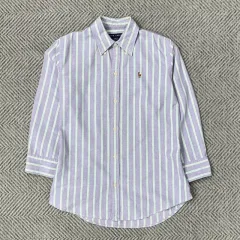 ラルフローレン スリムフィット ストライプ シャツ v0675