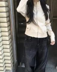 ヴィンテージ y2k ツーウェイ ジップアップ ジャケット