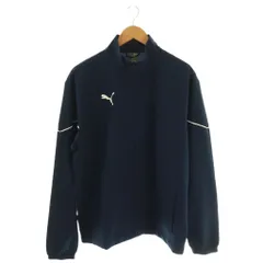 プーマ PUMA ジャケット ジップアップ スポーツウェア サッカー ウィンドブレーカー XL 紺 657644-06 /NR ■GY58