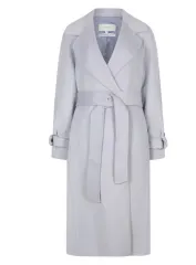 オンアンドオン ベルト付き ロング コート カシミア