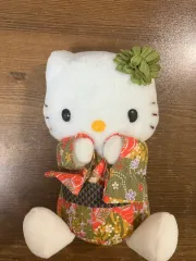 クラシック hello kitty 着物 ぬいぐるみ 出品