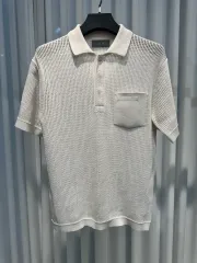 (M) ディオール コットン カラーTシャツ 半袖