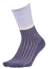 ノースイースト メンズ アンダーウェア 靴下 Northeast Outfitters Cozy Cabin Womensolid Roll Top Socks Blue ブルー