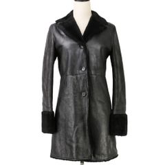 美品】VIVIENNE TAM/ヴィヴィアンタム ムートン コート ブラウン 